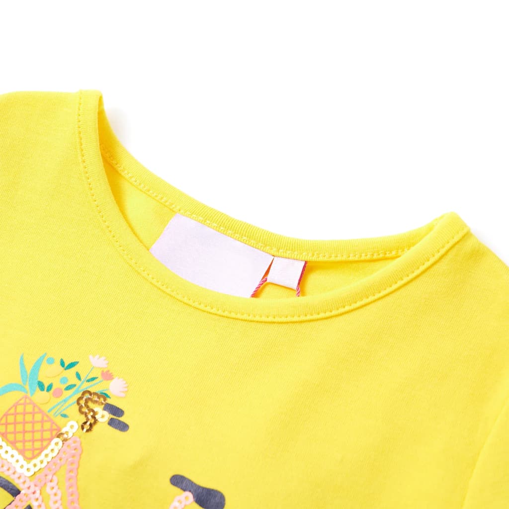 Vidaxl Children's Shirt 92 Yellow