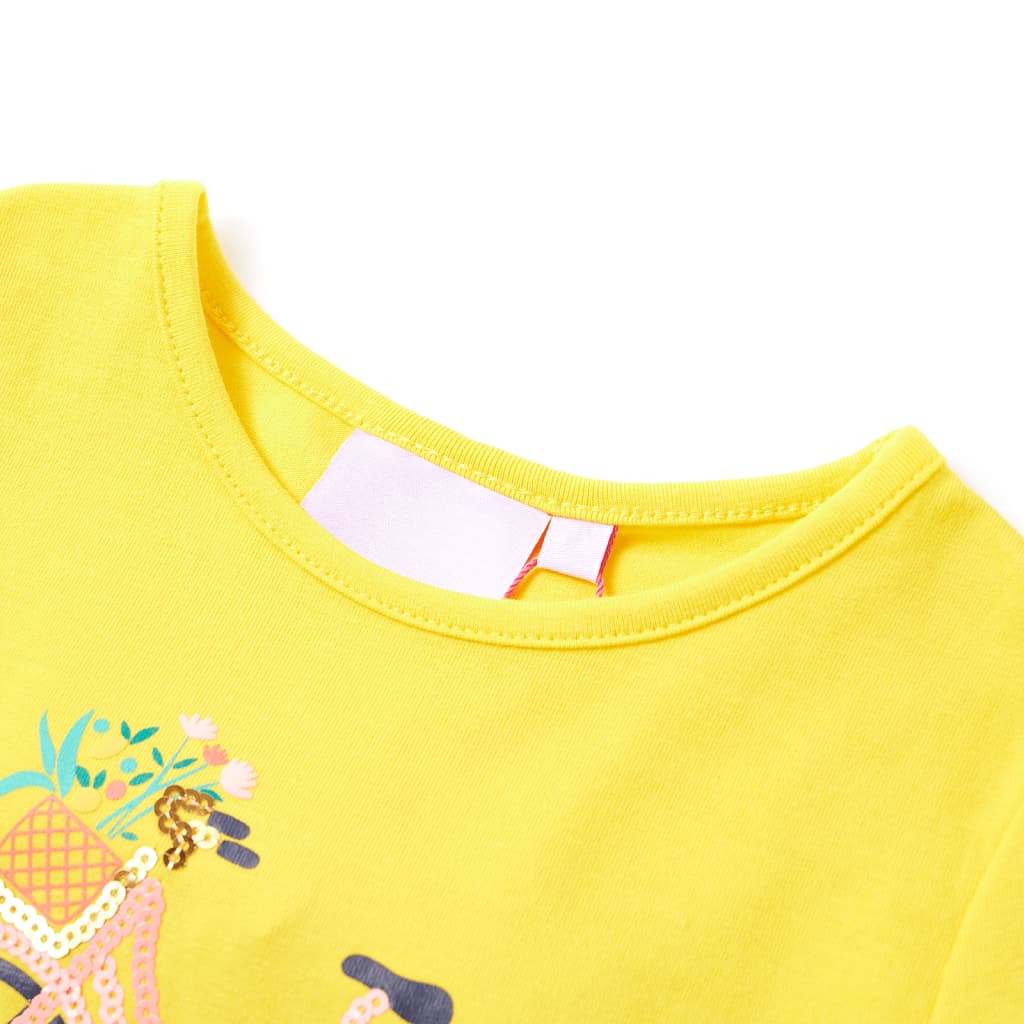 Vidaxl Children's Shirt 116 Yellow