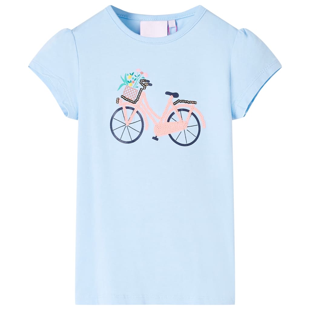 Vidaxl Children's Shirt 92 Blu chiaro