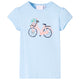 Vidaxl Children's Shirt 116 Blu chiaro