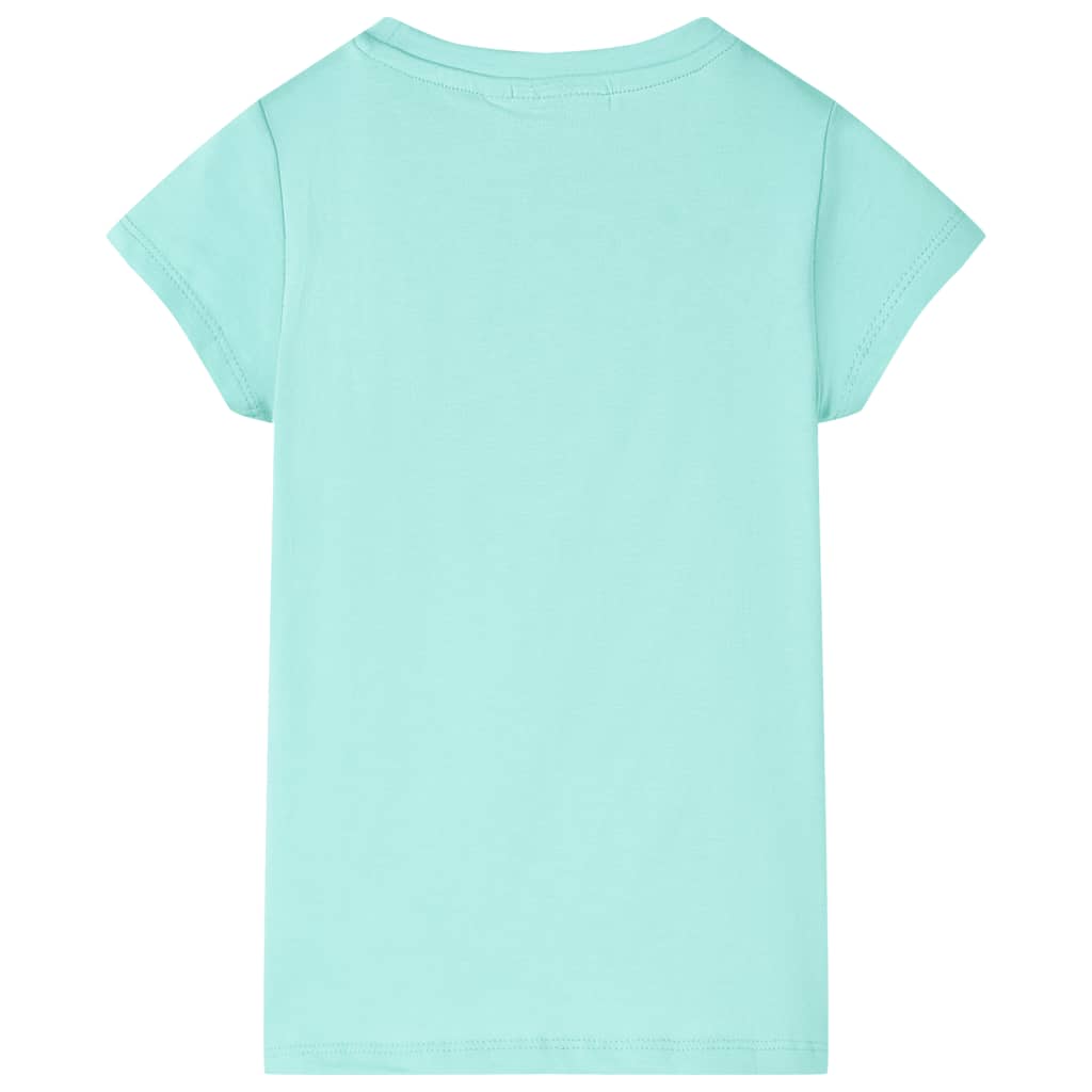 Vidaxl Children's Shirt 104 Colore di menta leggera