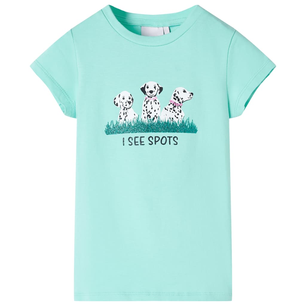 Vidaxl Children's Shirt 116 Light Mint