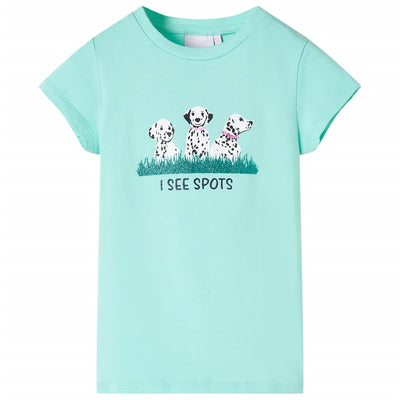 Vidaxl Children's Shirt 140 Light Mint