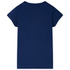 VidaXL Kindershirt 116 marineblauw