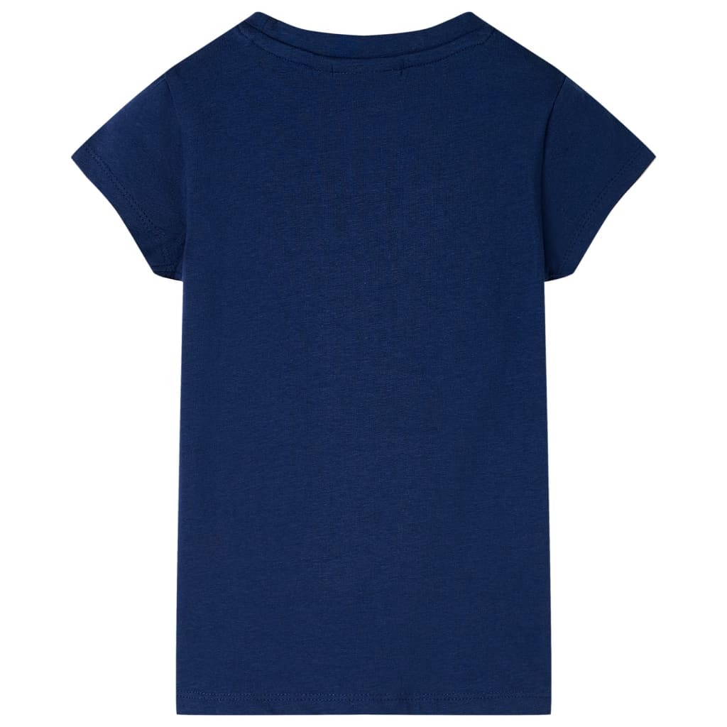 Vidaxl Children's Shirt 140 Navy Blue