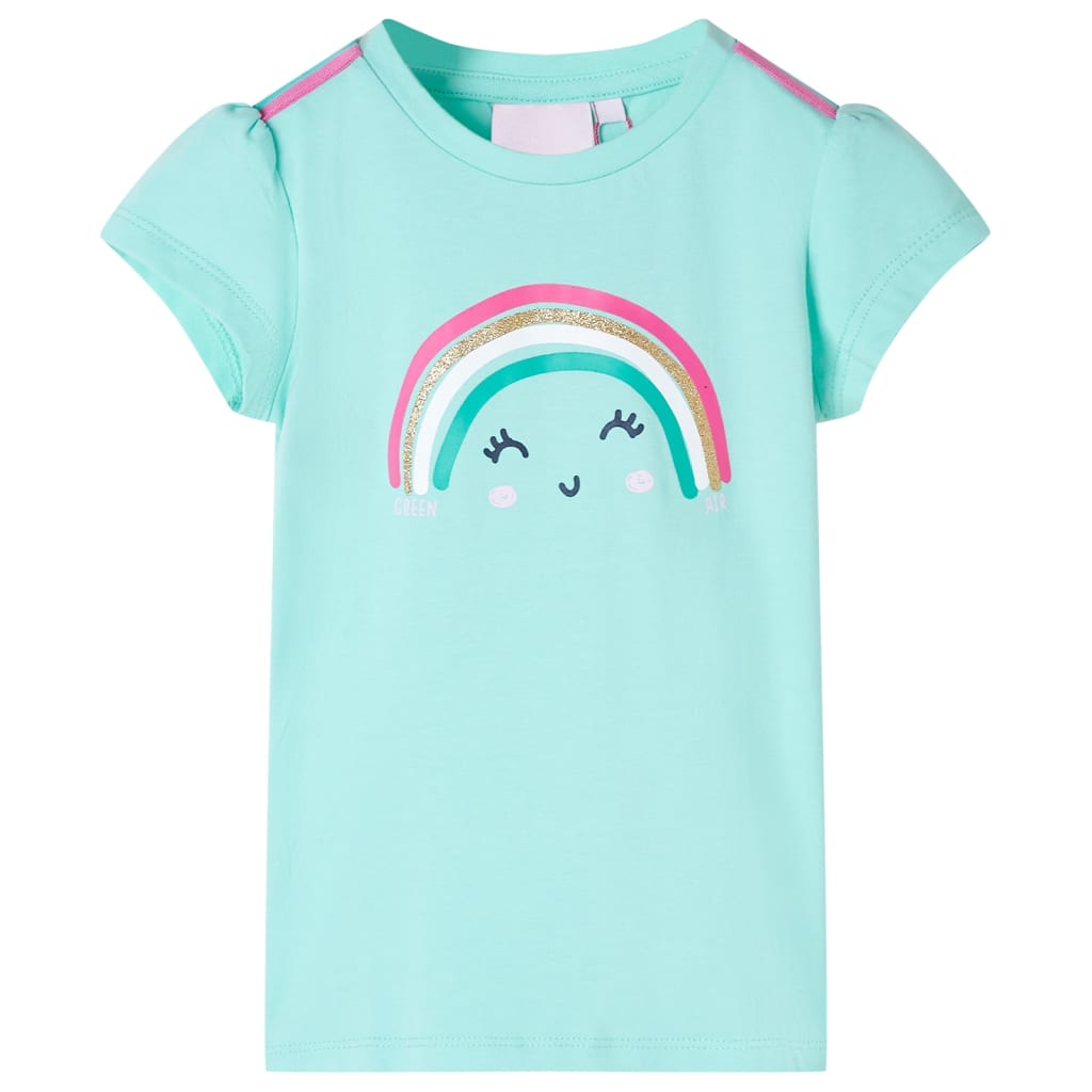 Vidaxl Camisa para niños 92 Light Mint