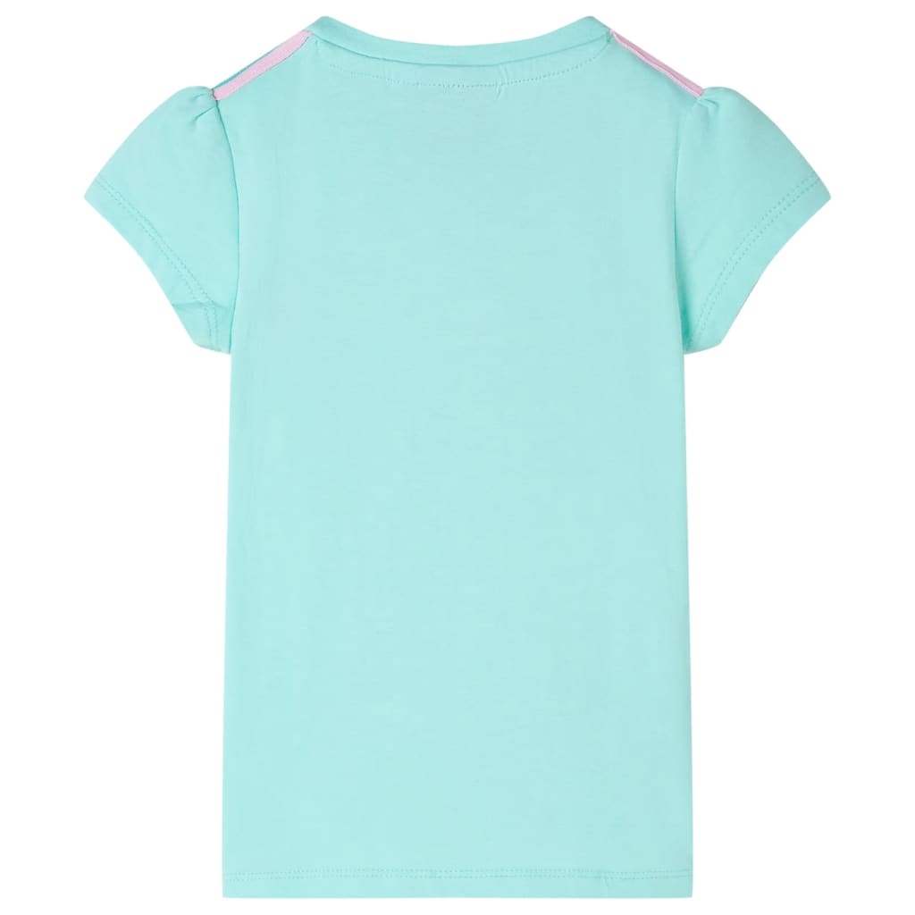 Vidaxl Children's Shirt 104 Colore di menta leggera