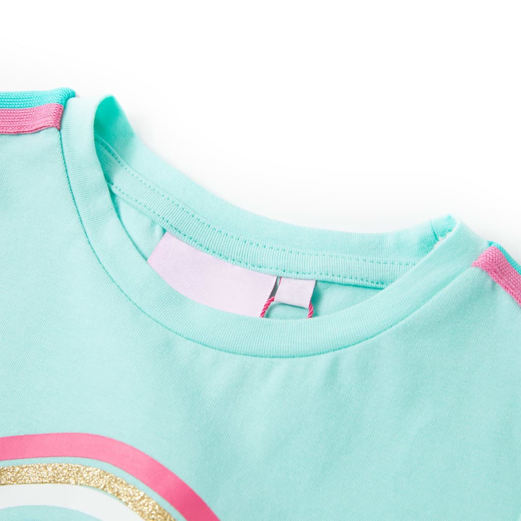 Vidaxl Children's Shirt 116 Light Mint