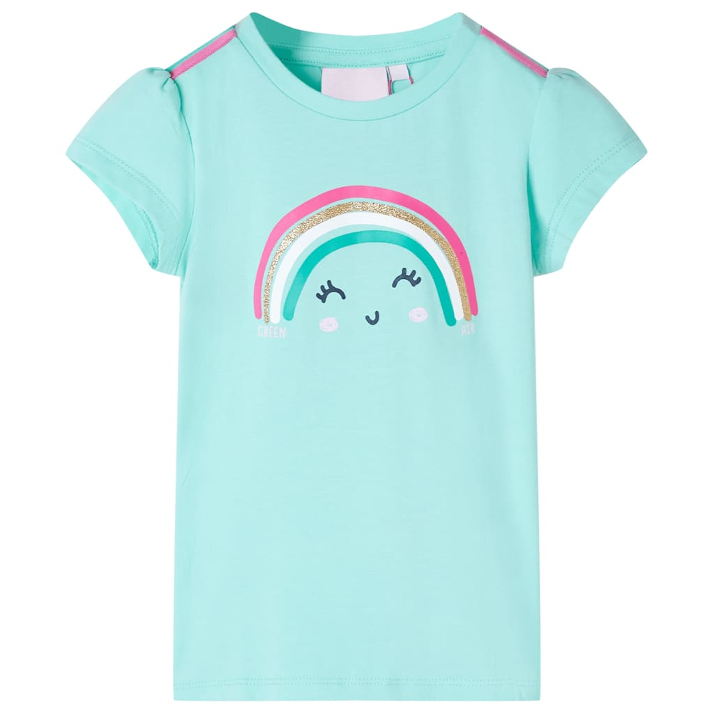 Vidaxl Children's Shirt 140 Light Mint