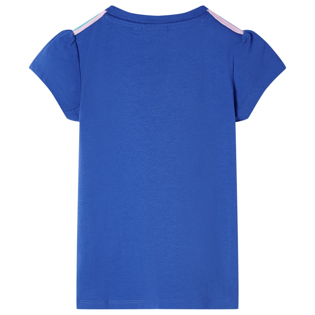 Vidaxl Children's Shirt 116 Cobalt Blue