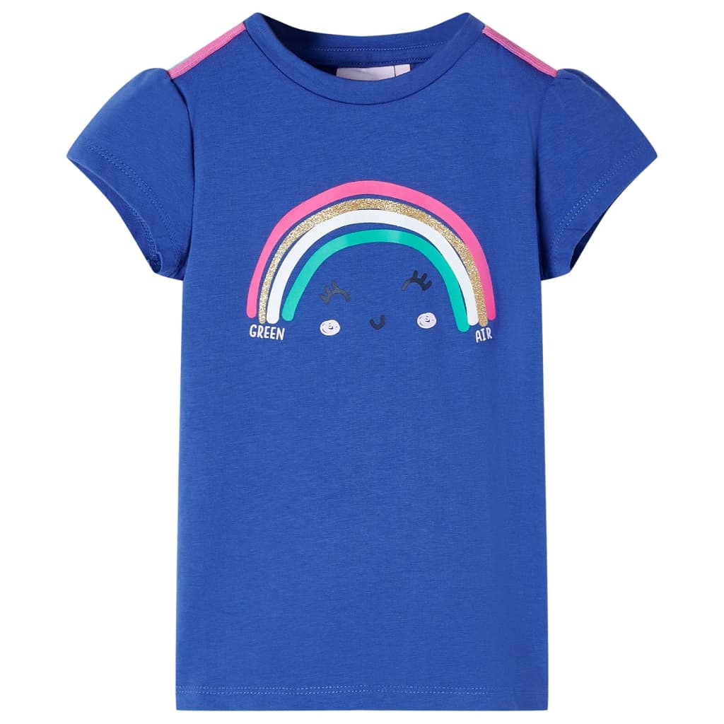 Vidaxl Children's Shirt 140 Cobalt Blue