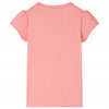 VidaXL Kindershirt 128 lichtkoraalkleurig