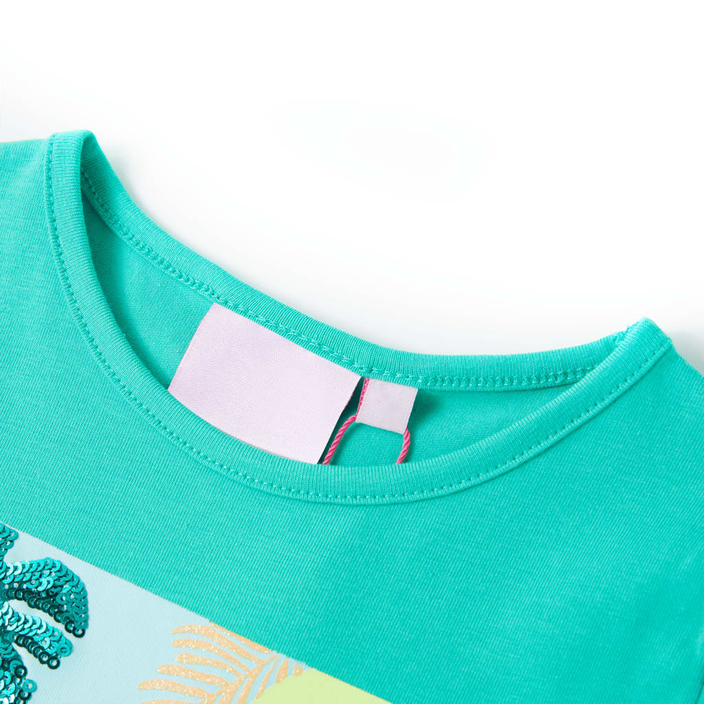 Camicia per bambini Vidaxl 116 menta colorata