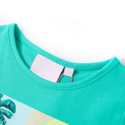 VidaXL Kindershirt 140 mintkleurig - afbeelding 3