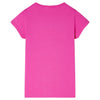 VidaXL Kindershirt 116 donkerroze