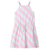 Vida Vidaxl Vestido para niños sin mangas con cordón 116 Pink