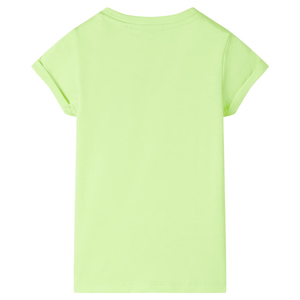 Vidaxl Children's Shirt 92 Neongeel