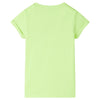 Vidaxl Children's Shirt 116 Neongeel