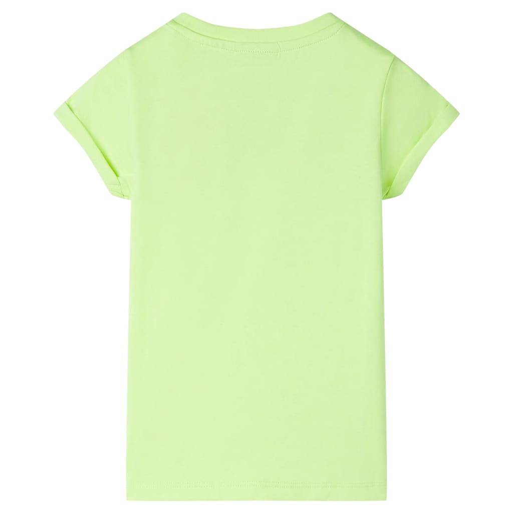 Vidaxl Children's Shirt 128 Neongeel