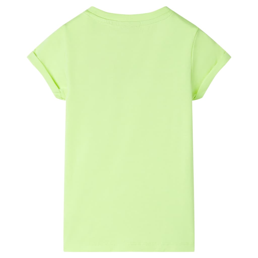 Vidaxl Children's Shirt 140 Neongeel