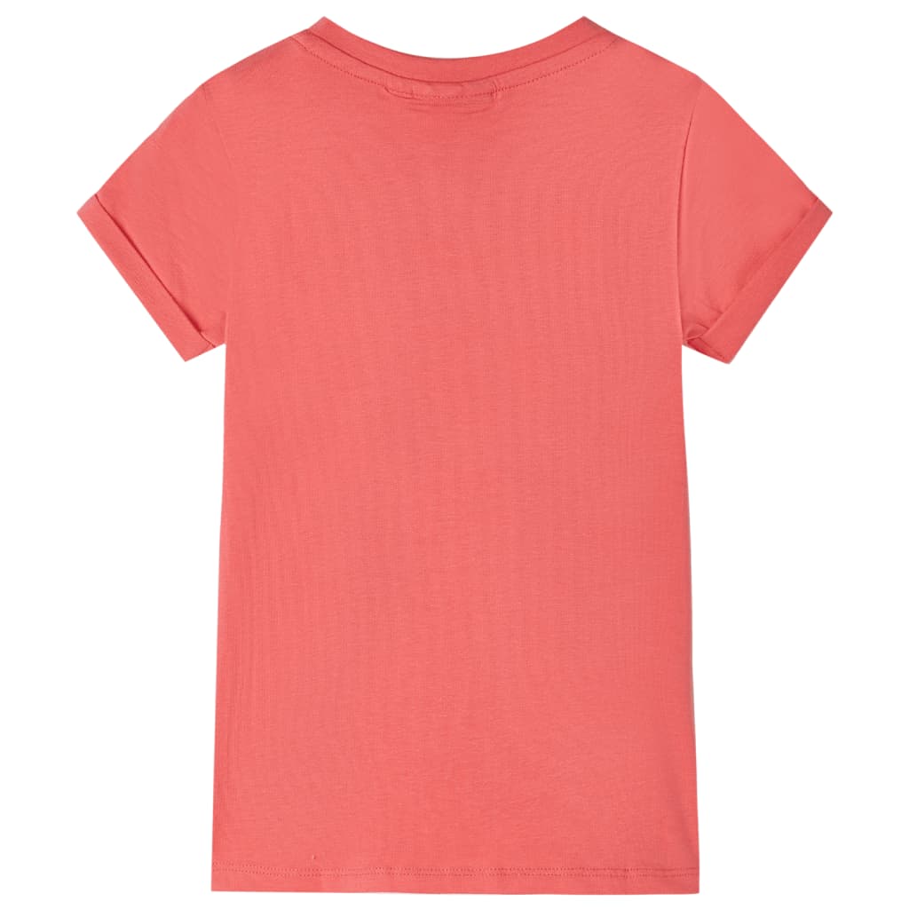 Vidaxl Children's Shirt 128 Coral Colored