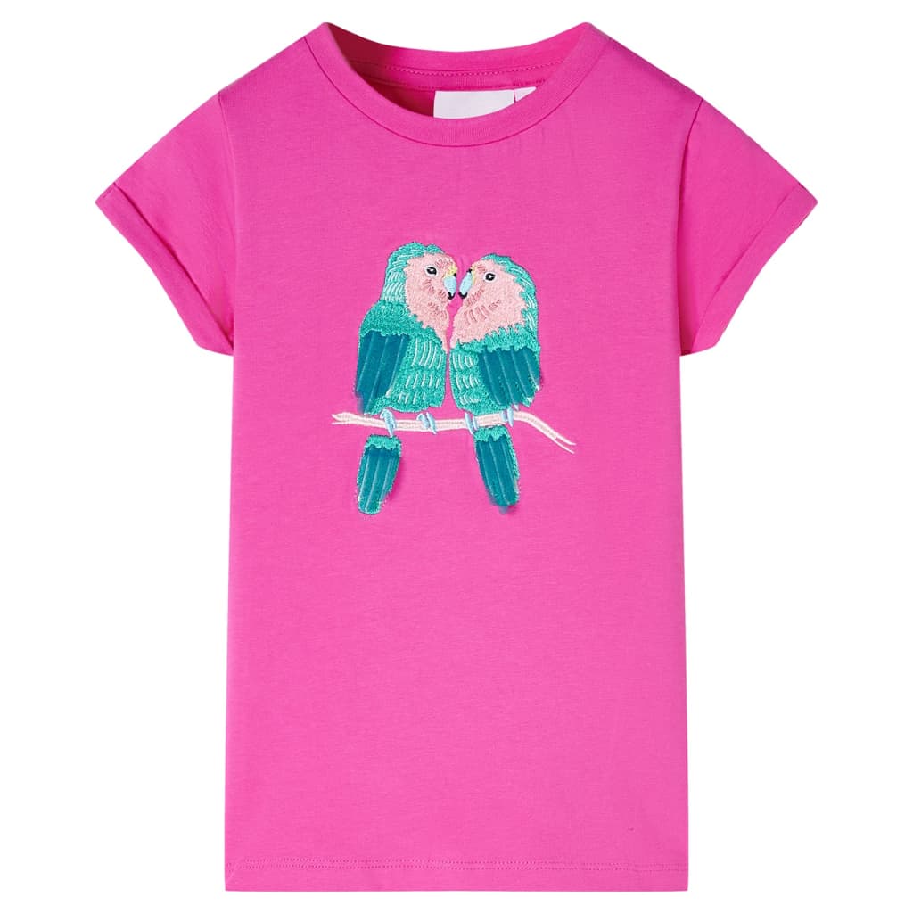 Vidaxl Children's Shirt 104 Pink scuro