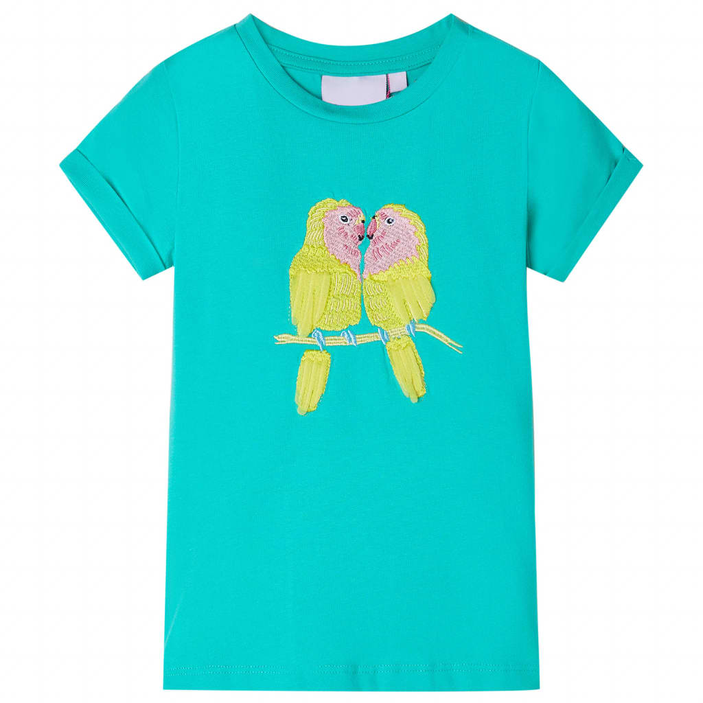 Vidaxl Children's Shirt 104 Menta colorato