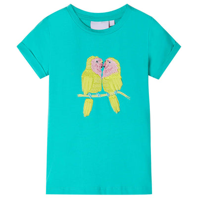 Camicia per bambini Vidaxl 116 menta colorata