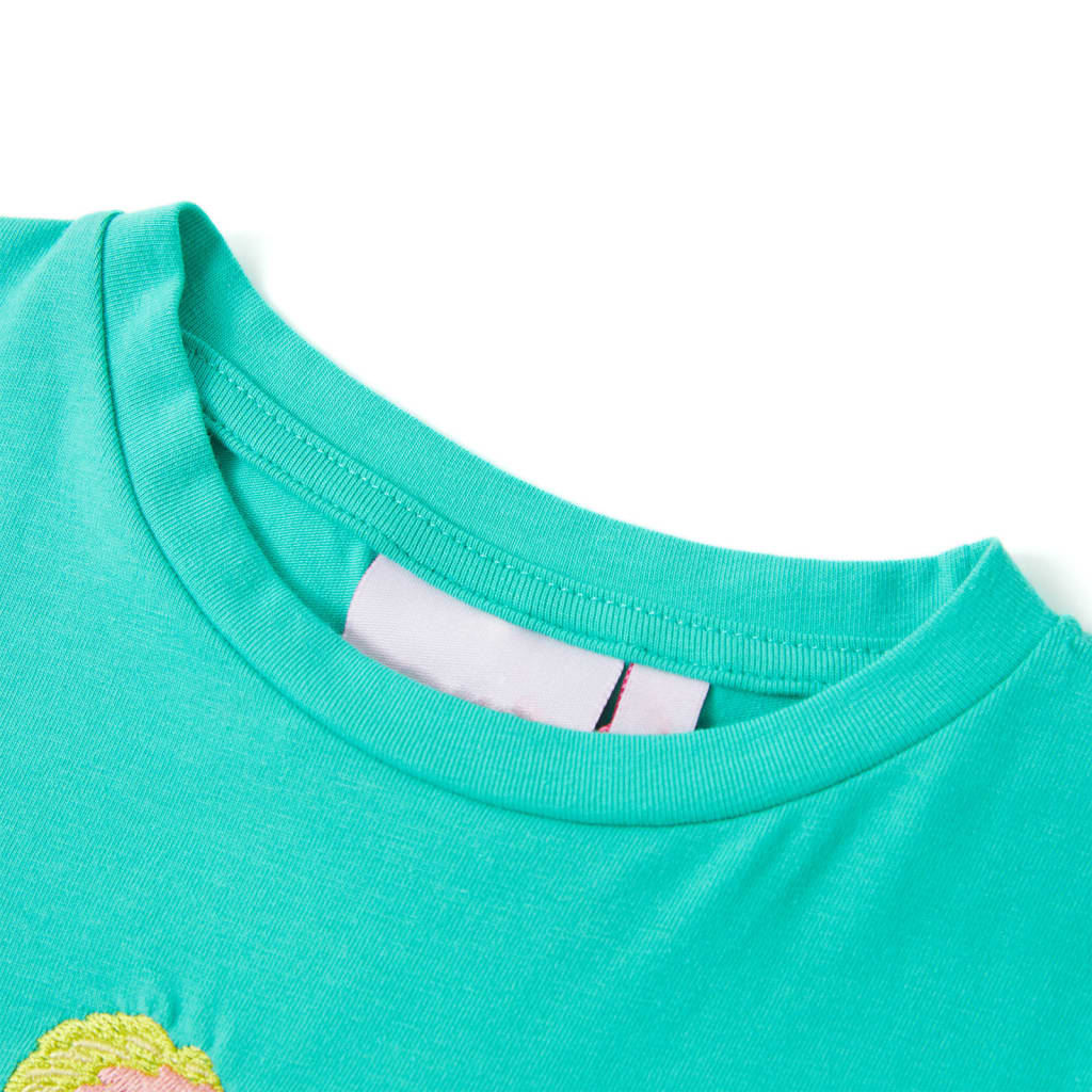 Camicia per bambini Vidaxl 116 menta colorata