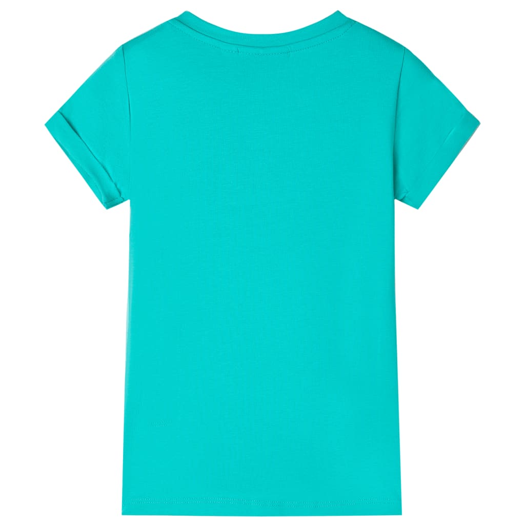 Vidaxl Shirt per bambini 140 Menta colorato