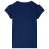 VidaXL Kindershirt 140 marineblauw