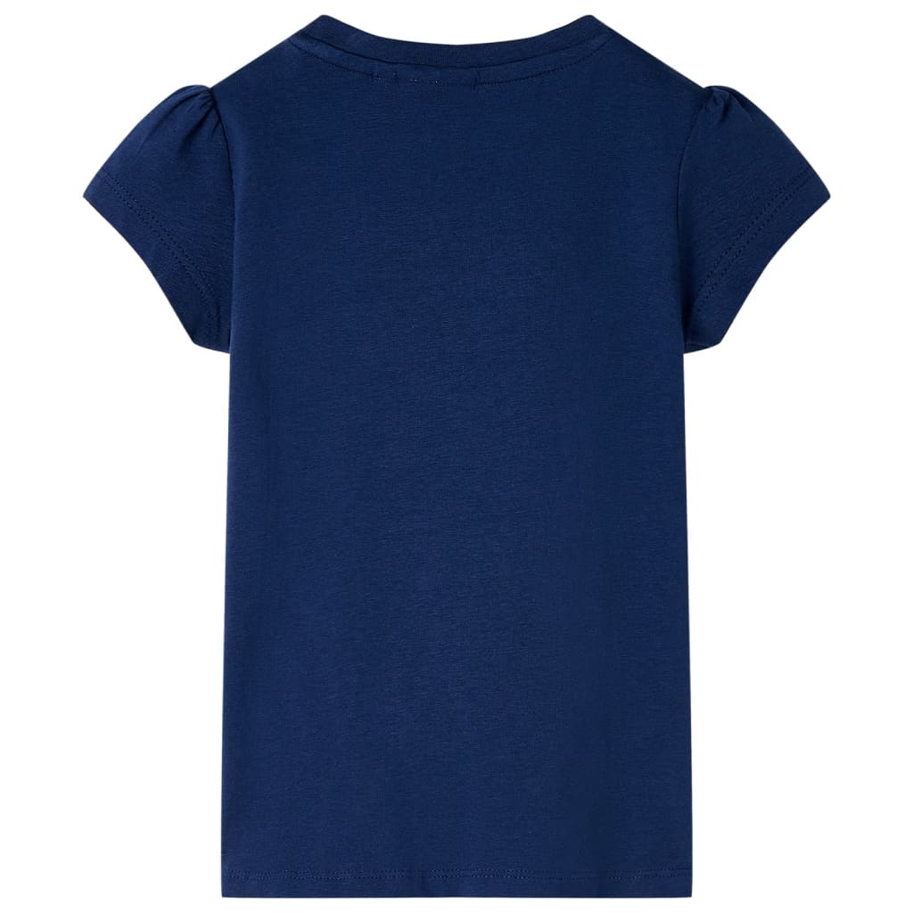 Vidaxl Children's Shirt 140 Navy Blue