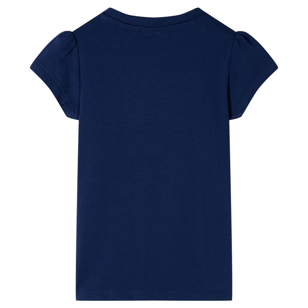 Vidaxl Children's Shirt 104 Navy Blue