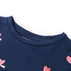 Vidaxl kindershirt 104 marineblauw