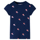 Vidaxl Children's shirt 116 Navy blue