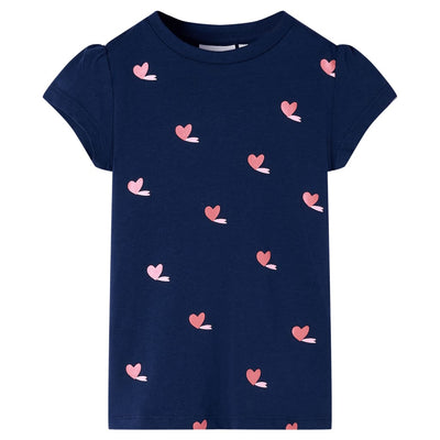 Vidaxl Children's Shirt 128 Navy Blue