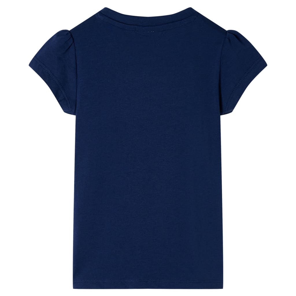 Vidaxl Children's Shirt 128 Navy Blue