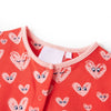 Vidaxl kinderjumpsuit 140 rood