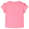 Vidaxl kindershirt 92 fluorescerend felroze