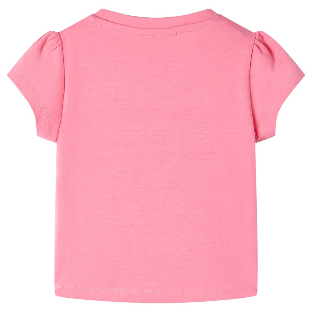 Vidaxl Children's Shirt 104 Fluorescente rosa brillante