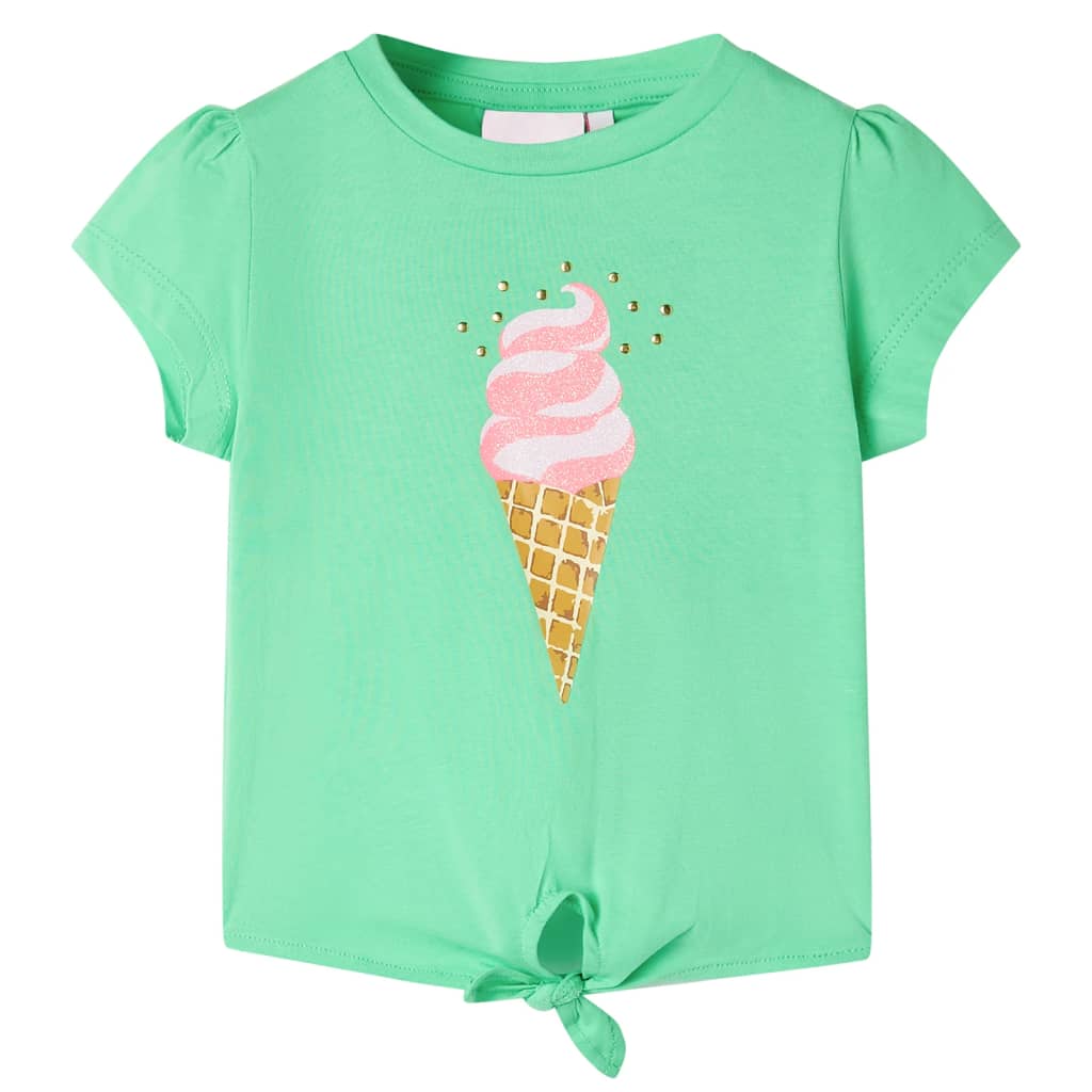 Vidaxl kindershirt 116 lichtgroen