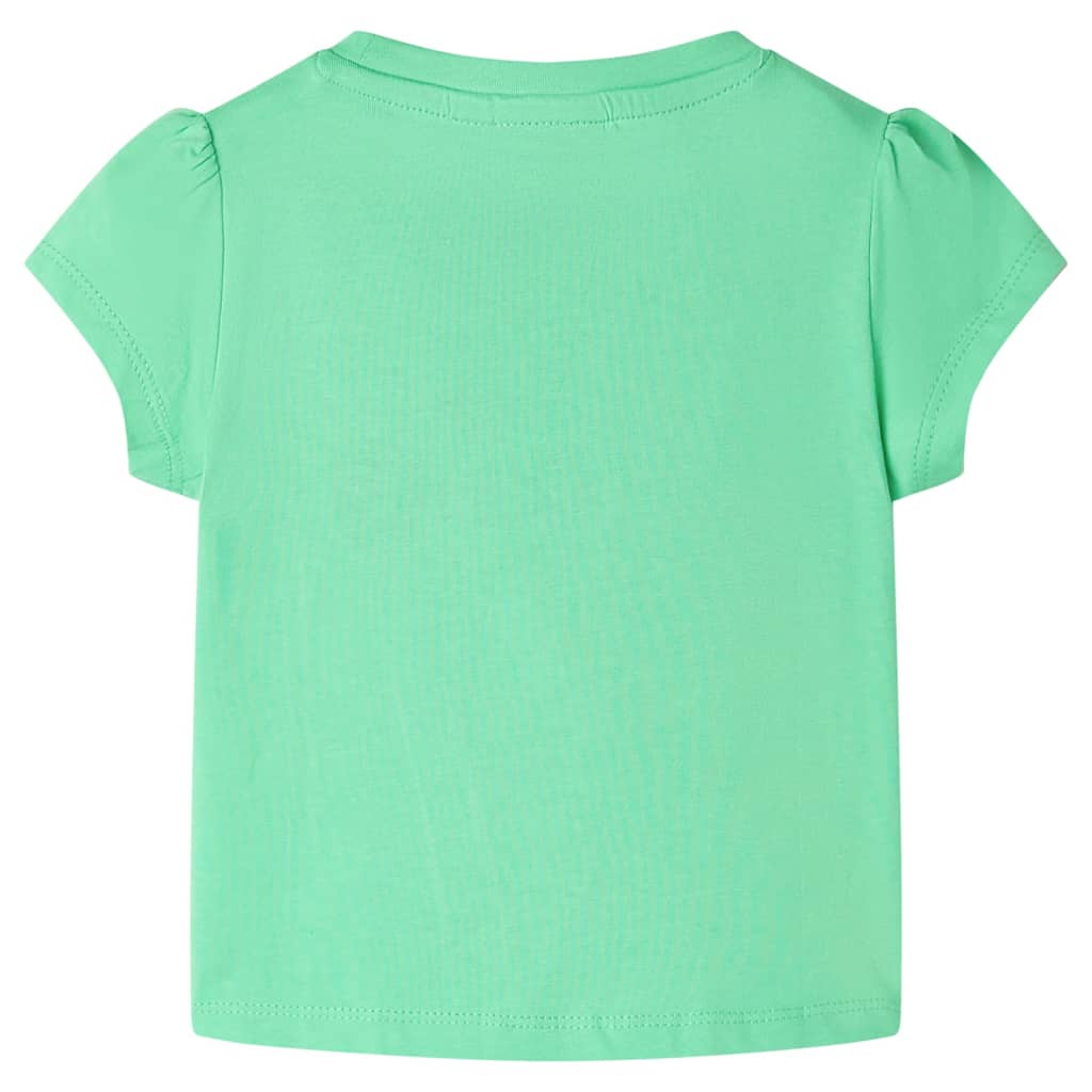 Vidaxl Children's Shirt 116 Greeno chiaro