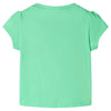 Vidaxl kindershirt 116 lichtgroen