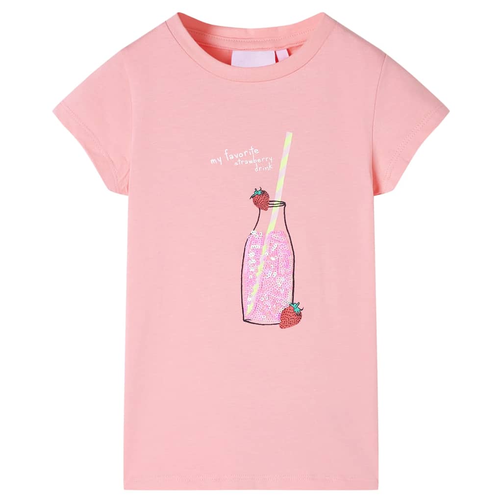 Vidaxl camisa para niños 116 rosa
