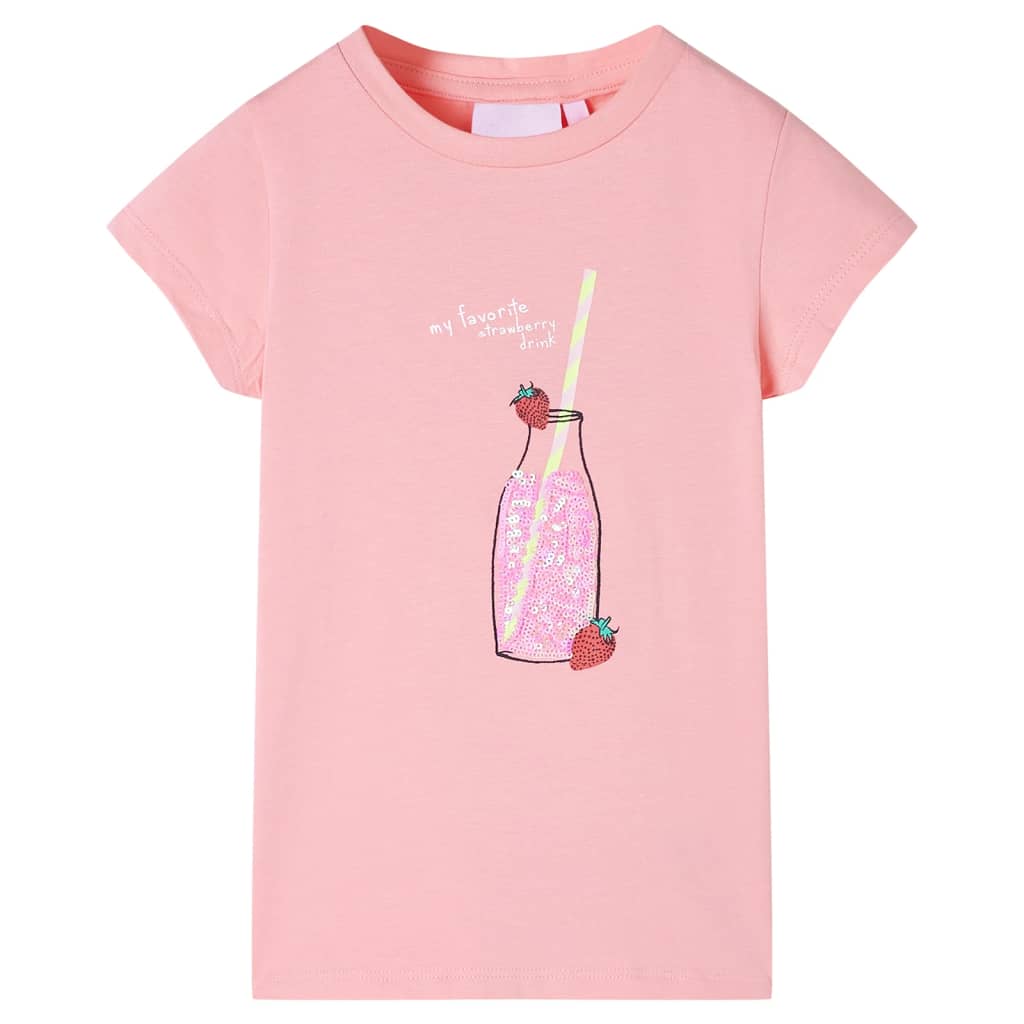 Vidaxl camisa para niños 140 rosa