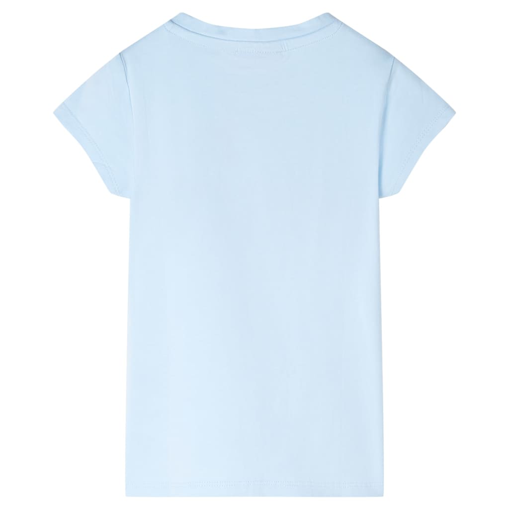 Vidaxl Shirt per bambini 140 Blu morbida