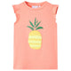 Vidaxl Camisa para niños 116 Neonkoraal