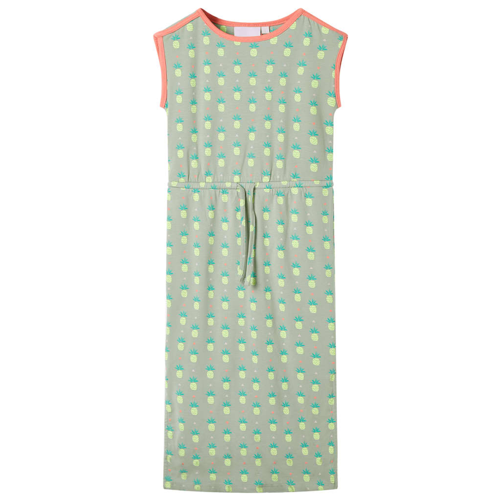 Vidaxl Vestido infantil 116 Old Mint