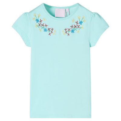 Vidaxl Shirt per bambini 92 Blu chiaro