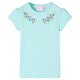 Vidaxl Camisa infantil 128 Light Sea Blue